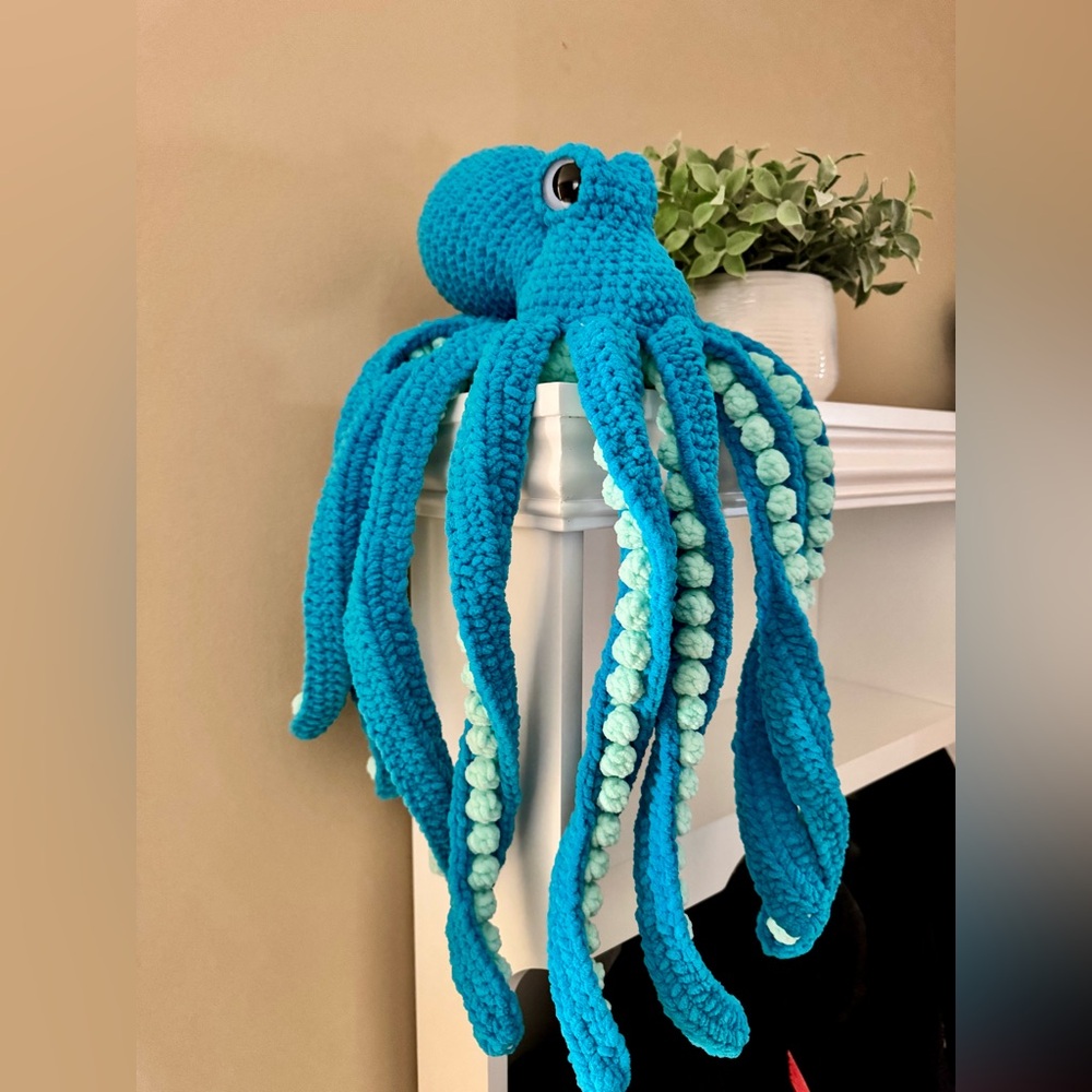 Handmade octopus plush